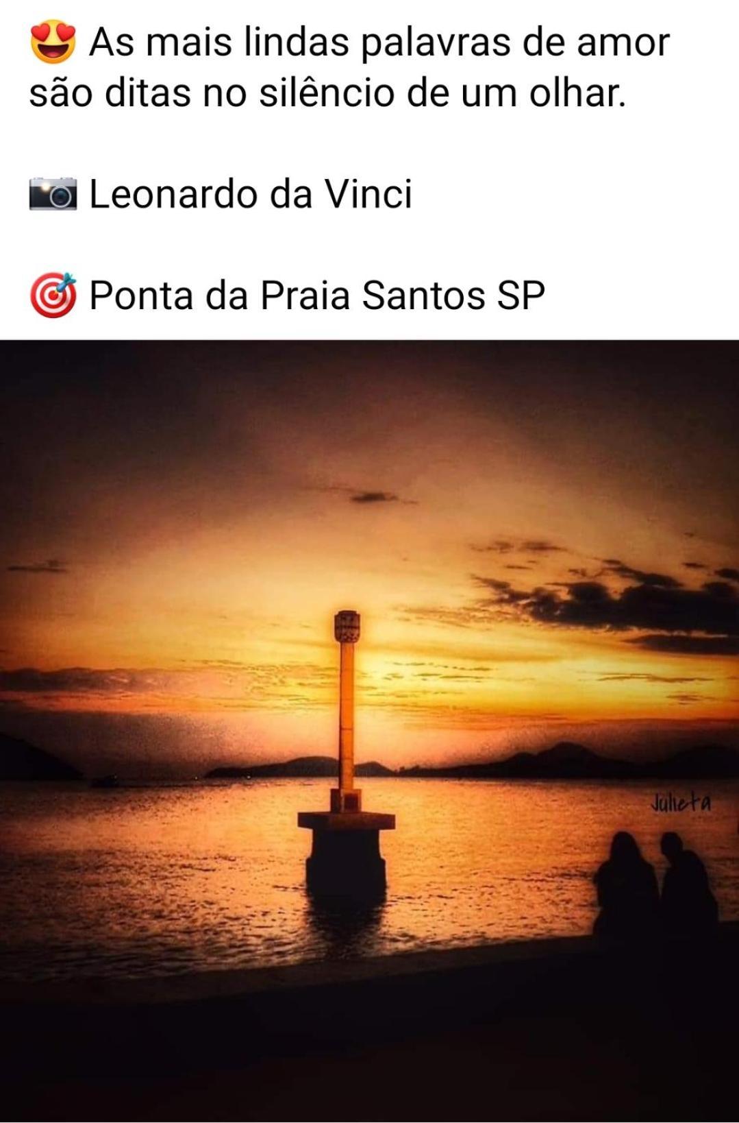 Vista Mar Na Praia Do Gonzaga Santos  Exterior foto